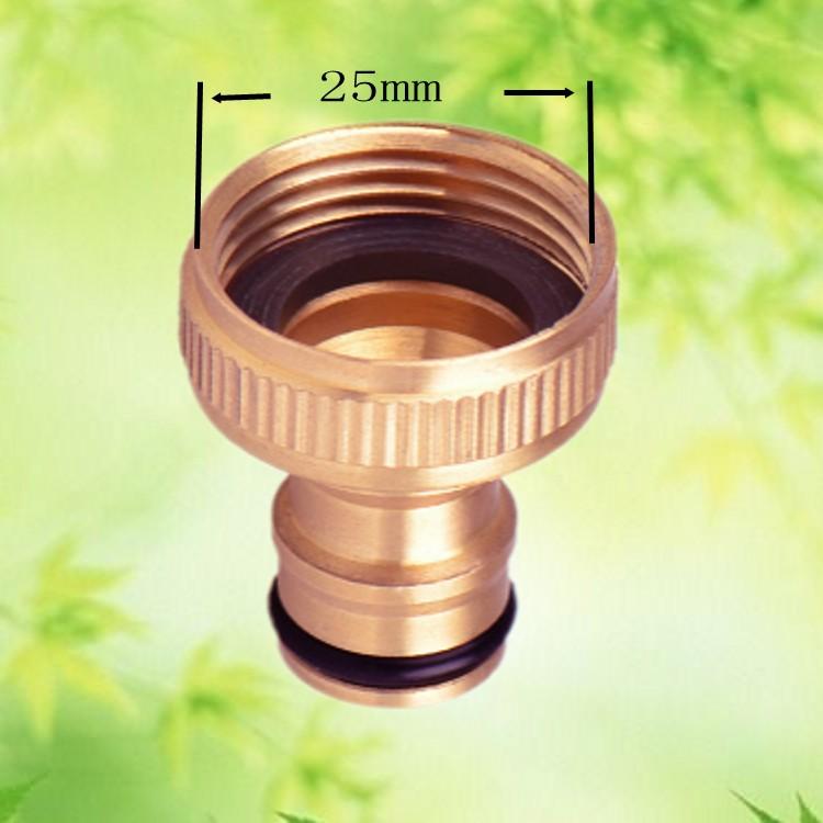 [1 PCs] 25mm Zen internal thread brass connector 16mm - 000521 coupler