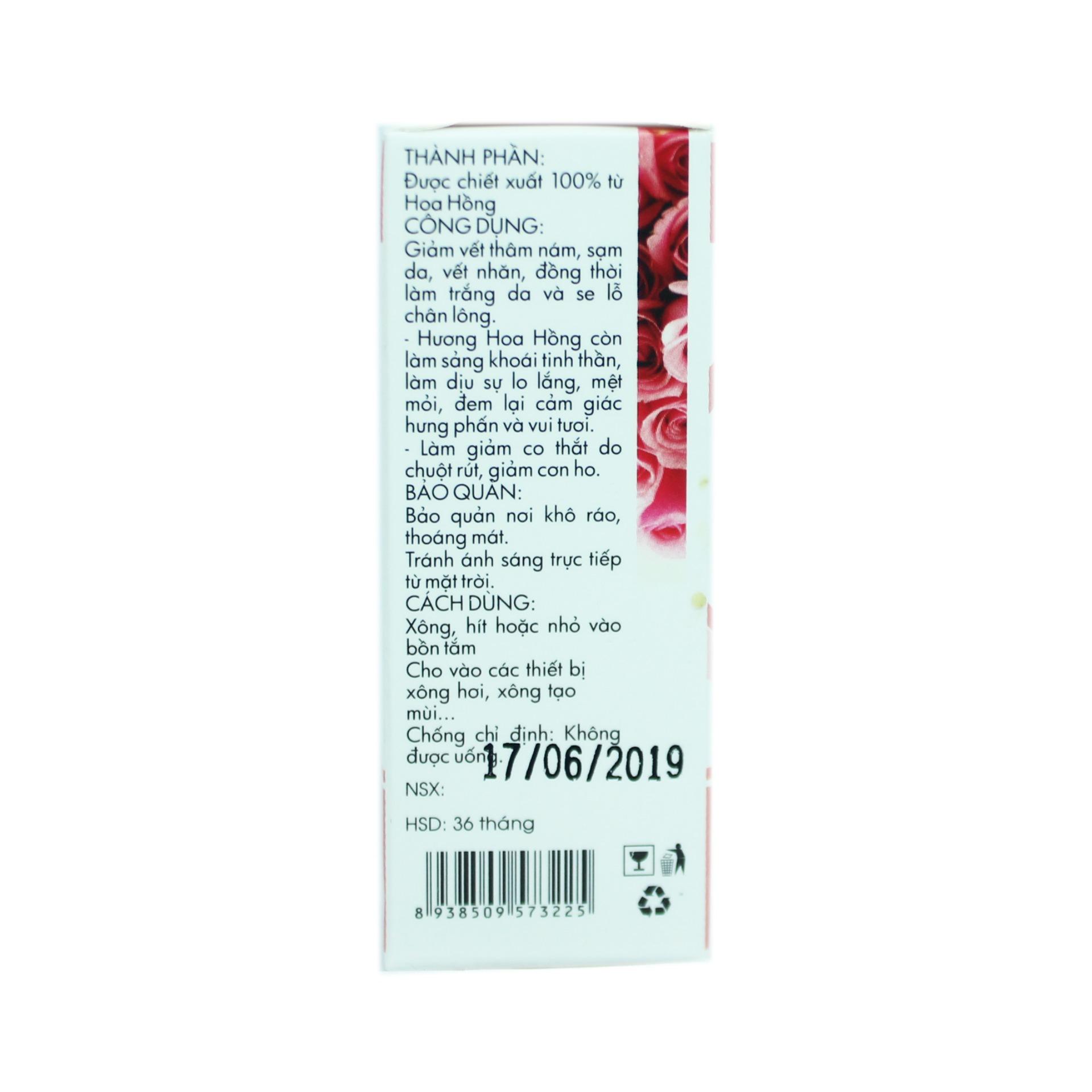 Tinh dầu hoa hồng Kim Vui 20ml