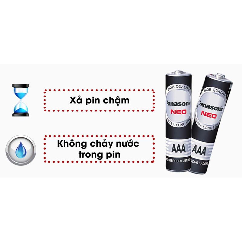 [HCM]Combo 60 Pin AAA Panasonic R03NT/2S (Hộp 60 Viên Pin) [homeshopping24h]
