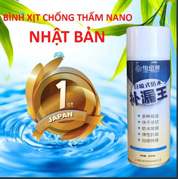 Bình xịt chống thấm chống dột - Bình xịt chống thấm - Bình xịt chống dột