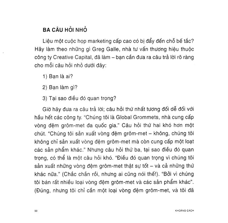 Sách - Khoảng cách (GAP)