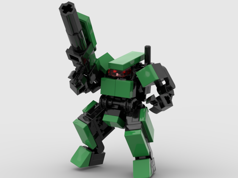 Đồ Chơi Lắp Ráp Robot Moc Mech Woodman