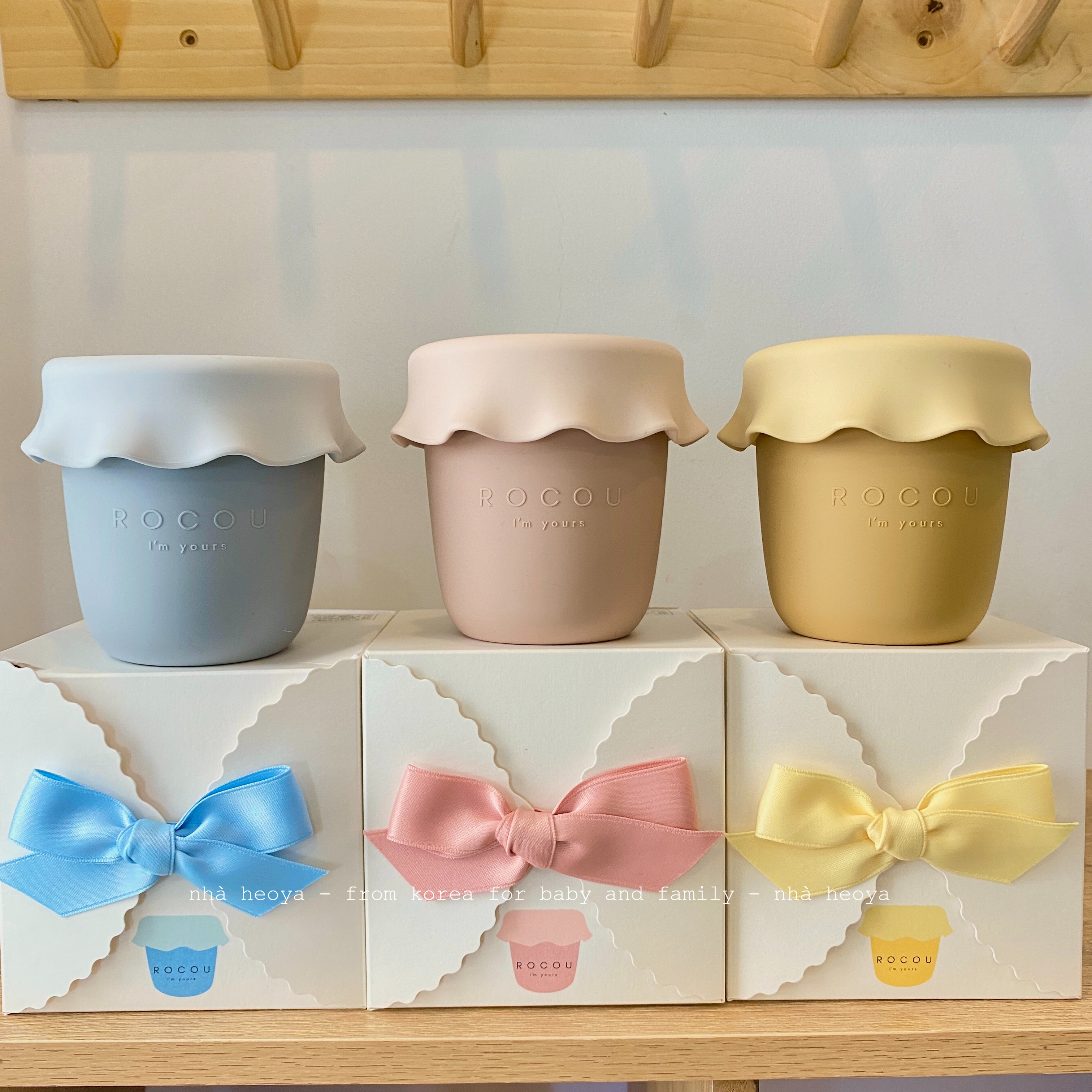 HŨ MẬT TRỮ THỨC ĂN ROCOU MADE IN KOREA