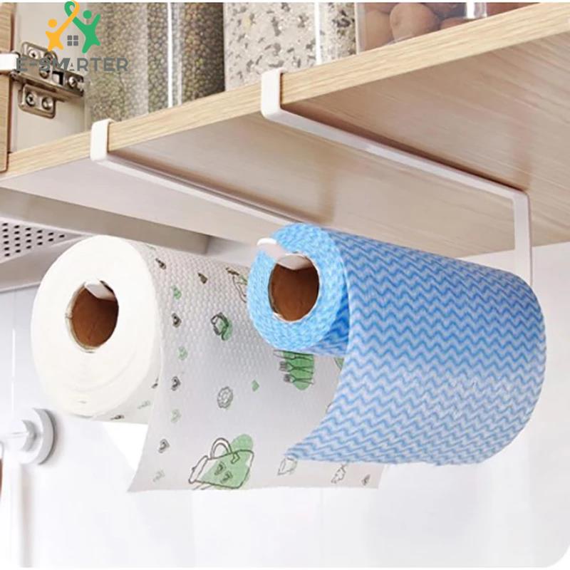 INSOUND Paper Towel Dispenser Under Cabinet Paper Roll Holder for Kitchen