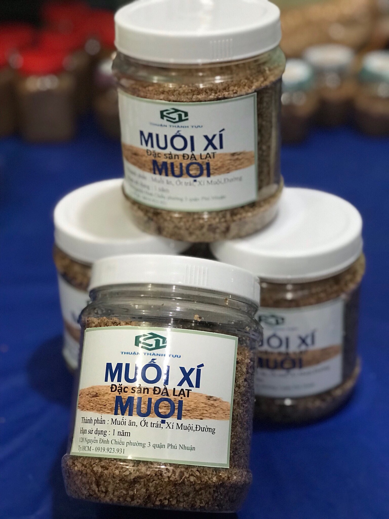 [HCM]MUỐI XÍ MUỘI đặc sản Đà Lạt hủ 500gram