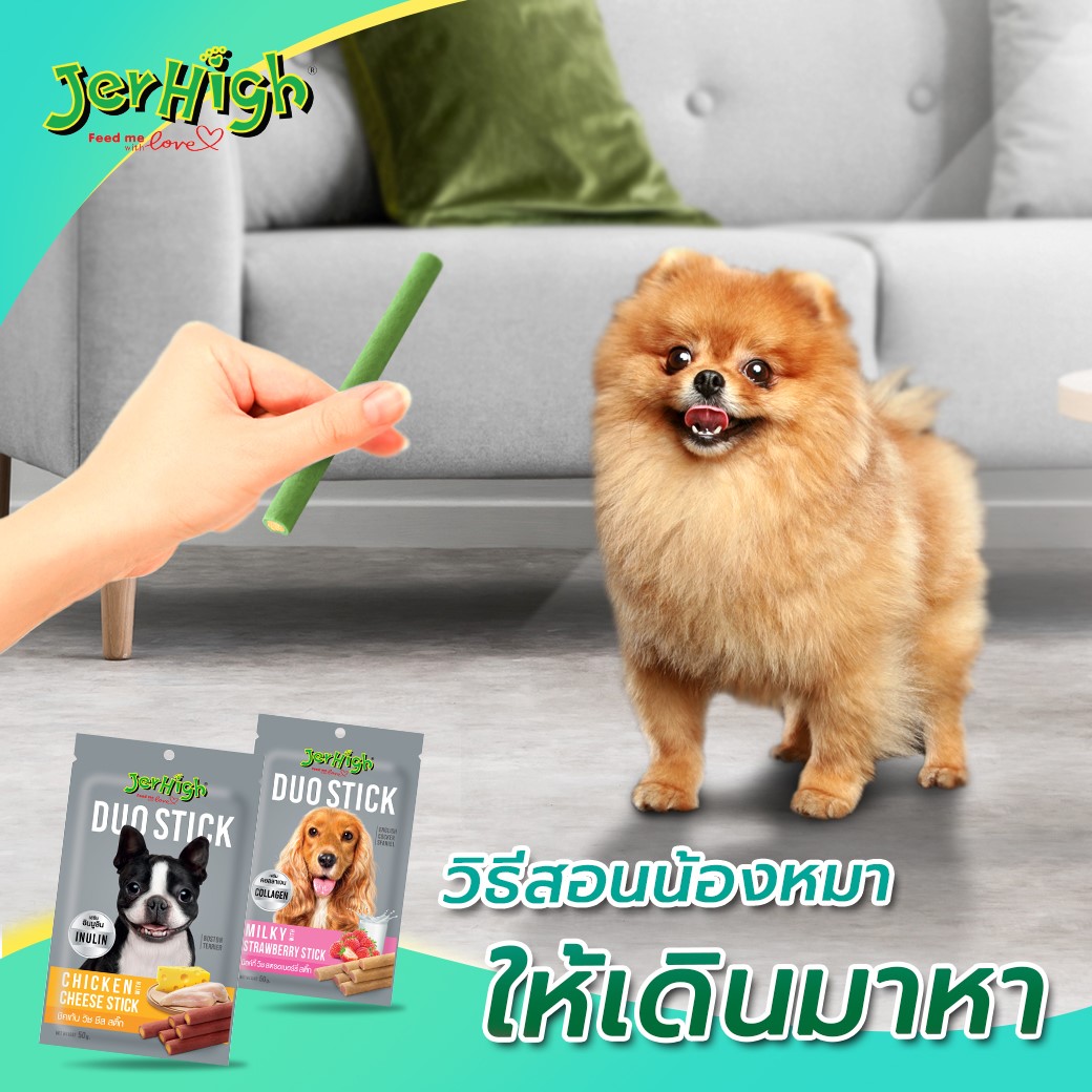 Snack bánh thưởng cho chó Jerhigh Duo Stick 50g
