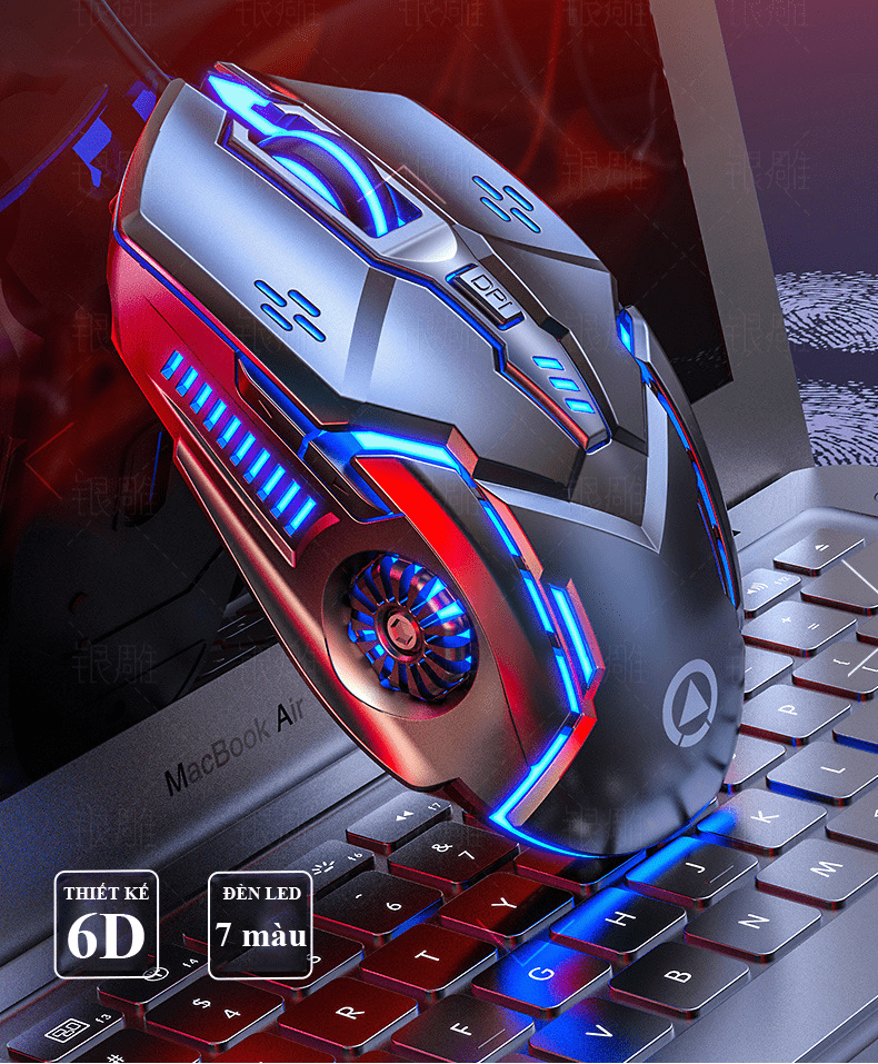 Chuột Gaming Yindiao G5 6d 4 Tốc Độ Cho Pubg