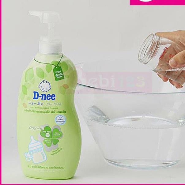 Nước Rửa Bình Sữa Dnee Organic 620ml