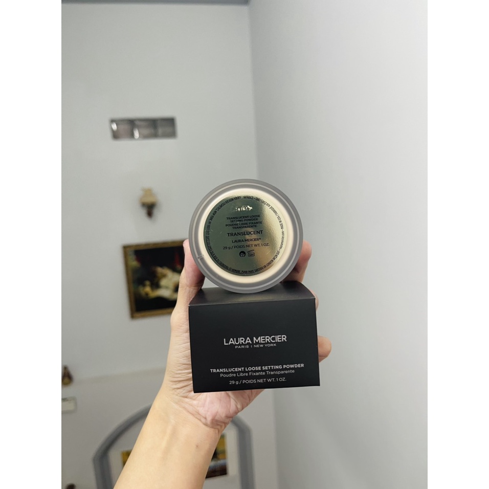 [UPDATE BAO BÌ MỚI 2022] Phấn phủ Laura mercier loose setting powder TRIAL - TRAVELSIZE - FULLSIZE