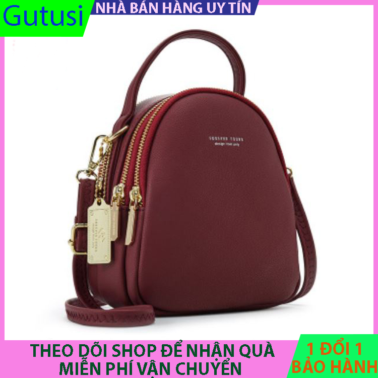 Balo thời trang nữ túi xách nữ thời trang nhiều ngăn túi đeo chéo nữ nhiều ngăn cao cấp