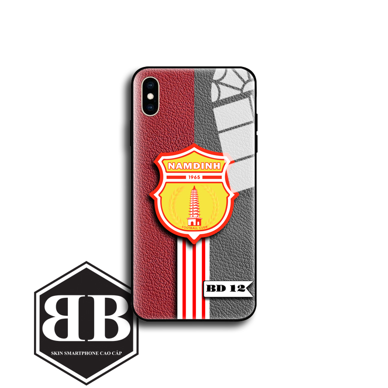 Ốp lưng kính cường lực iphone x xs / xr / xs max logo bóng đá