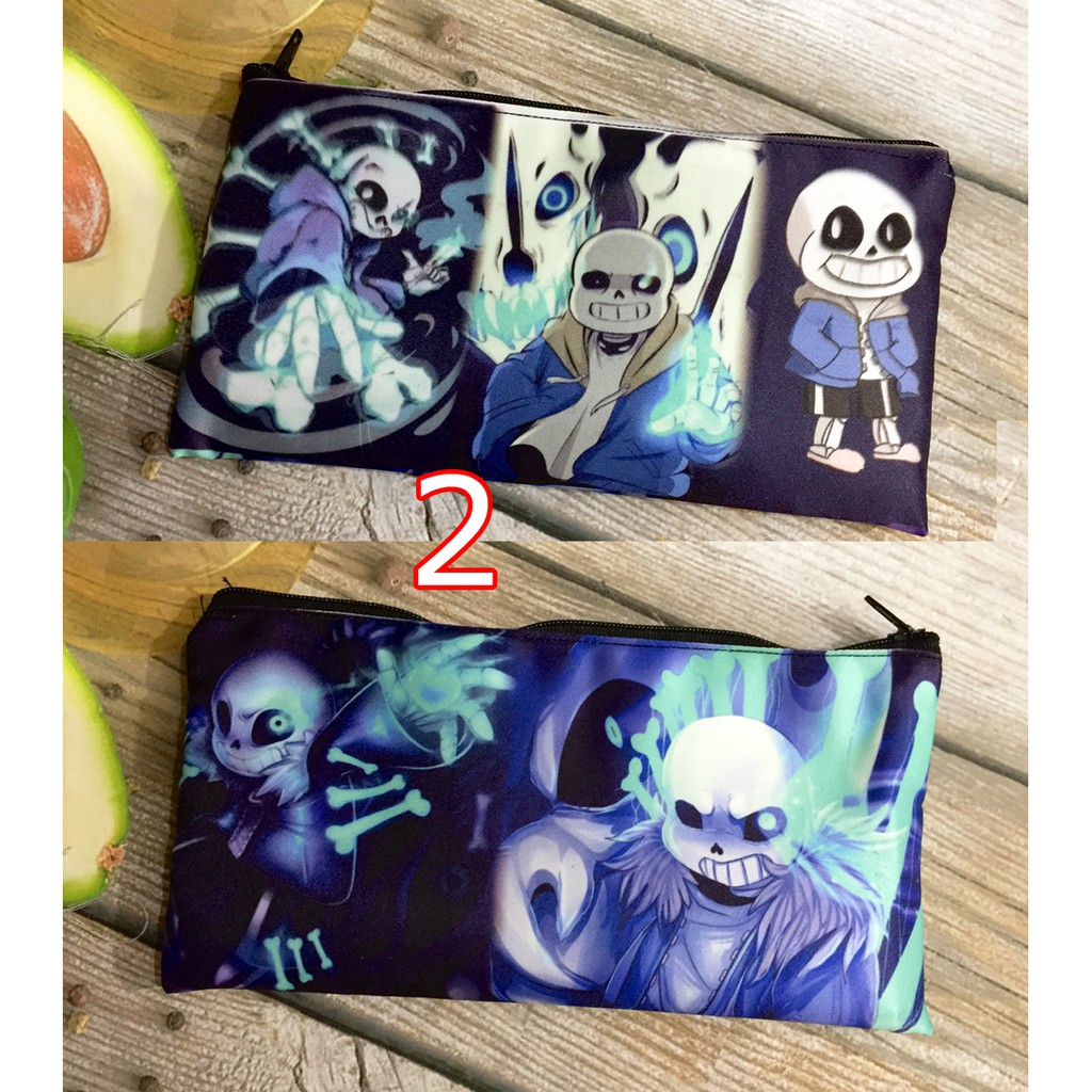 Túi bút sans undertale đựng đồ dùng học tập