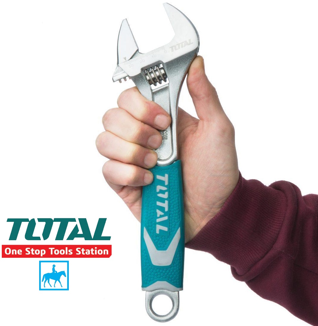 30mm 12Inch Adjustable Wrench Total Tht101066