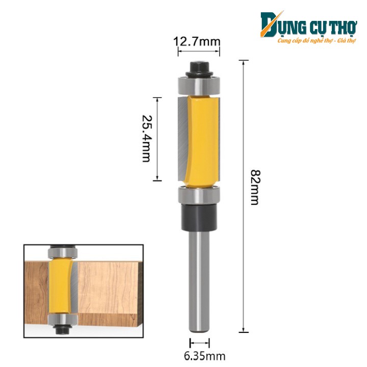 MŨI SOI GỖ LẤY NỀN GỌT CẠNH BÀO CONG 2 BI