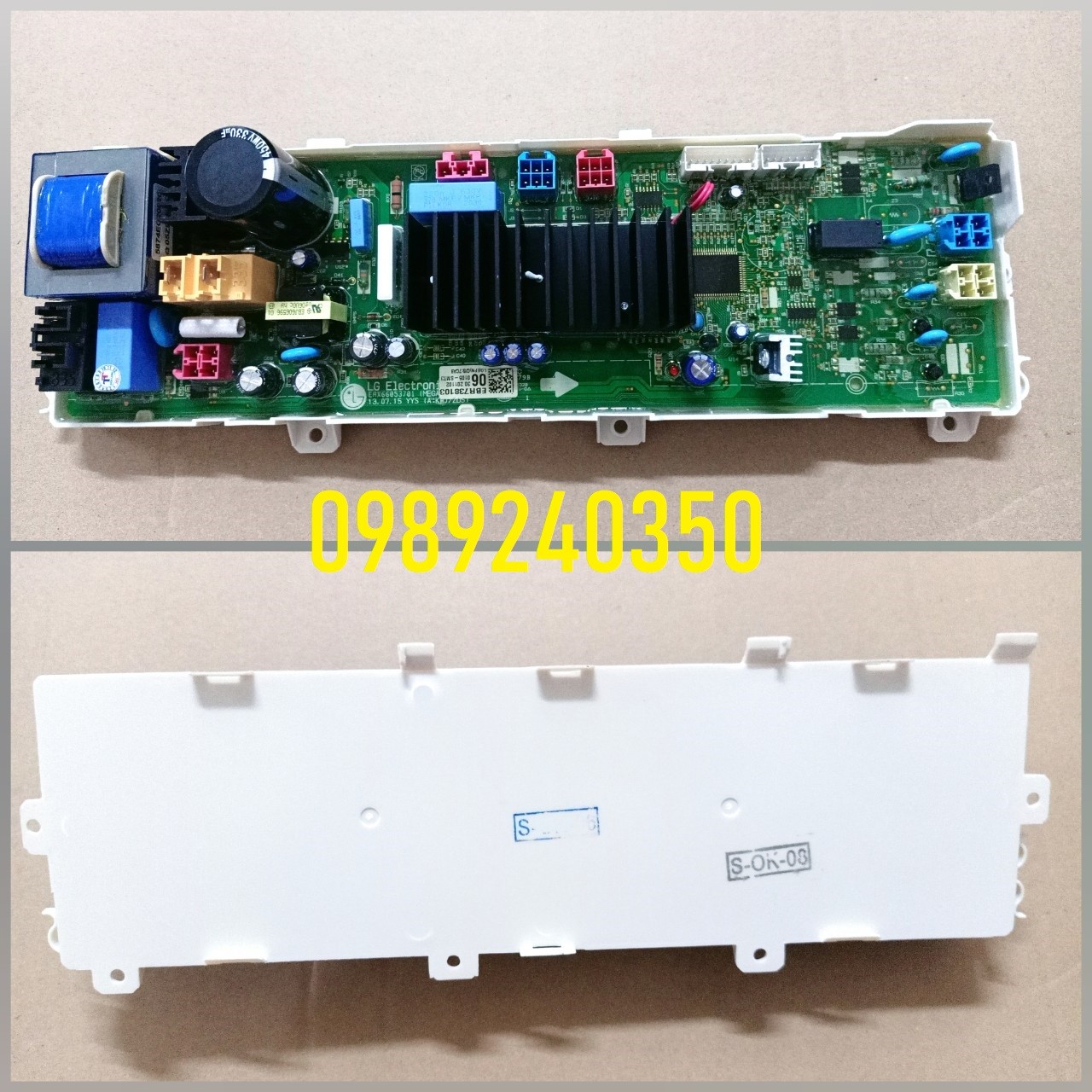 Bo mạch nguồn máy giặt lg 7kg wd - 7800 mới chính hãng