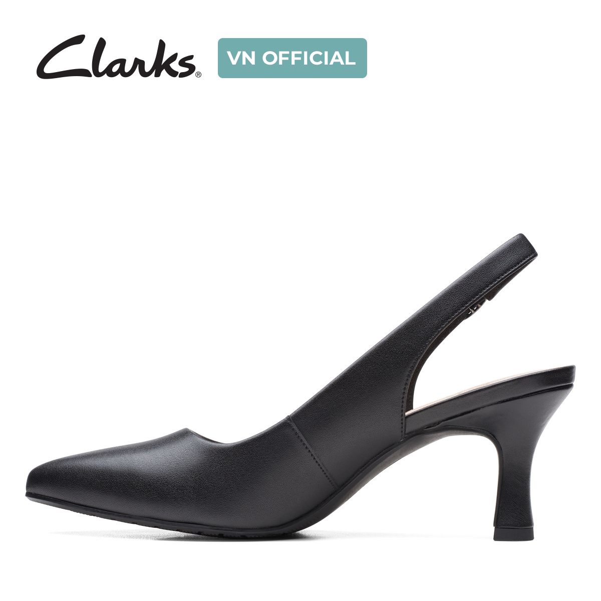 Giày Cao Gót 7cm Da Nữ Clarks - Kataleyna Step