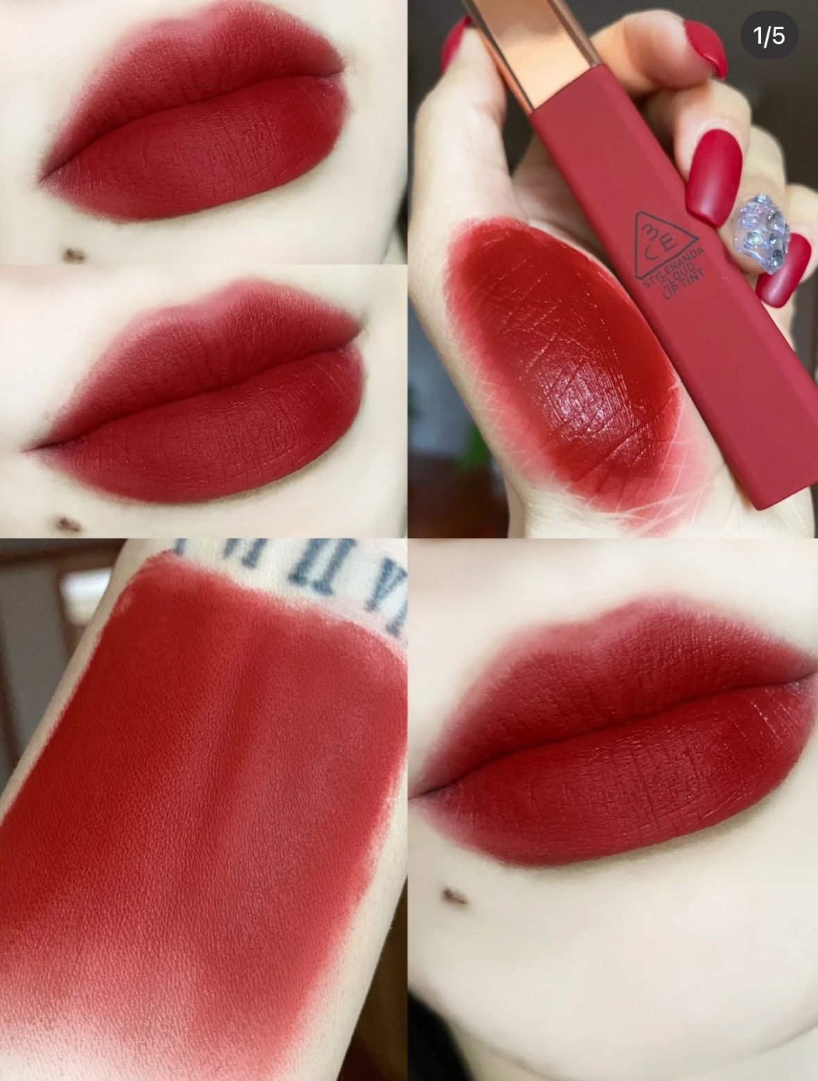 Son Kem Lì 3CE Cloud Lip Tint #Immanence