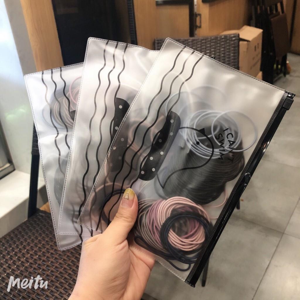 Set 100 Dây Chun Buộc Tóc Tiện Lợi Giá Rẻ