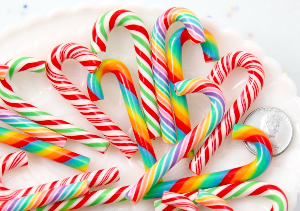 Kẹo Gậy Trái Cây Candy Canes 170g (12 thanh)
