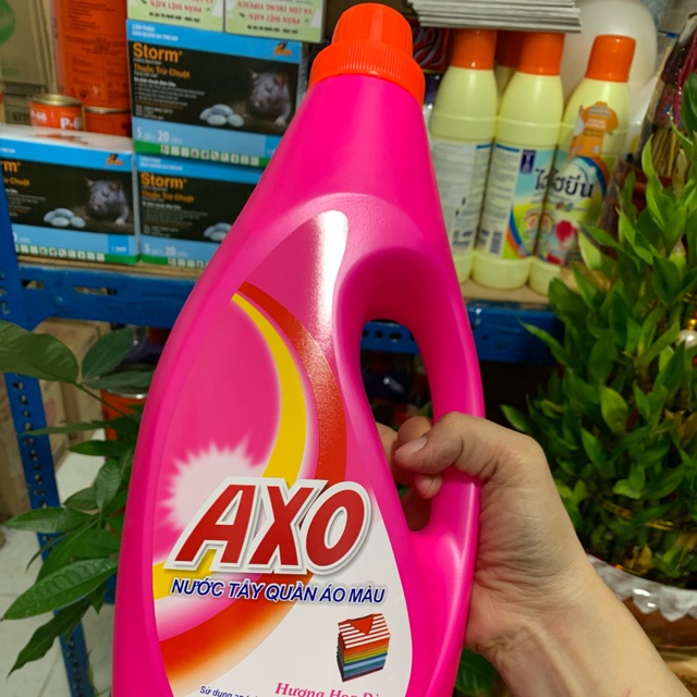 Nước Tẩy Quần Áo Màu Axo 1.8L