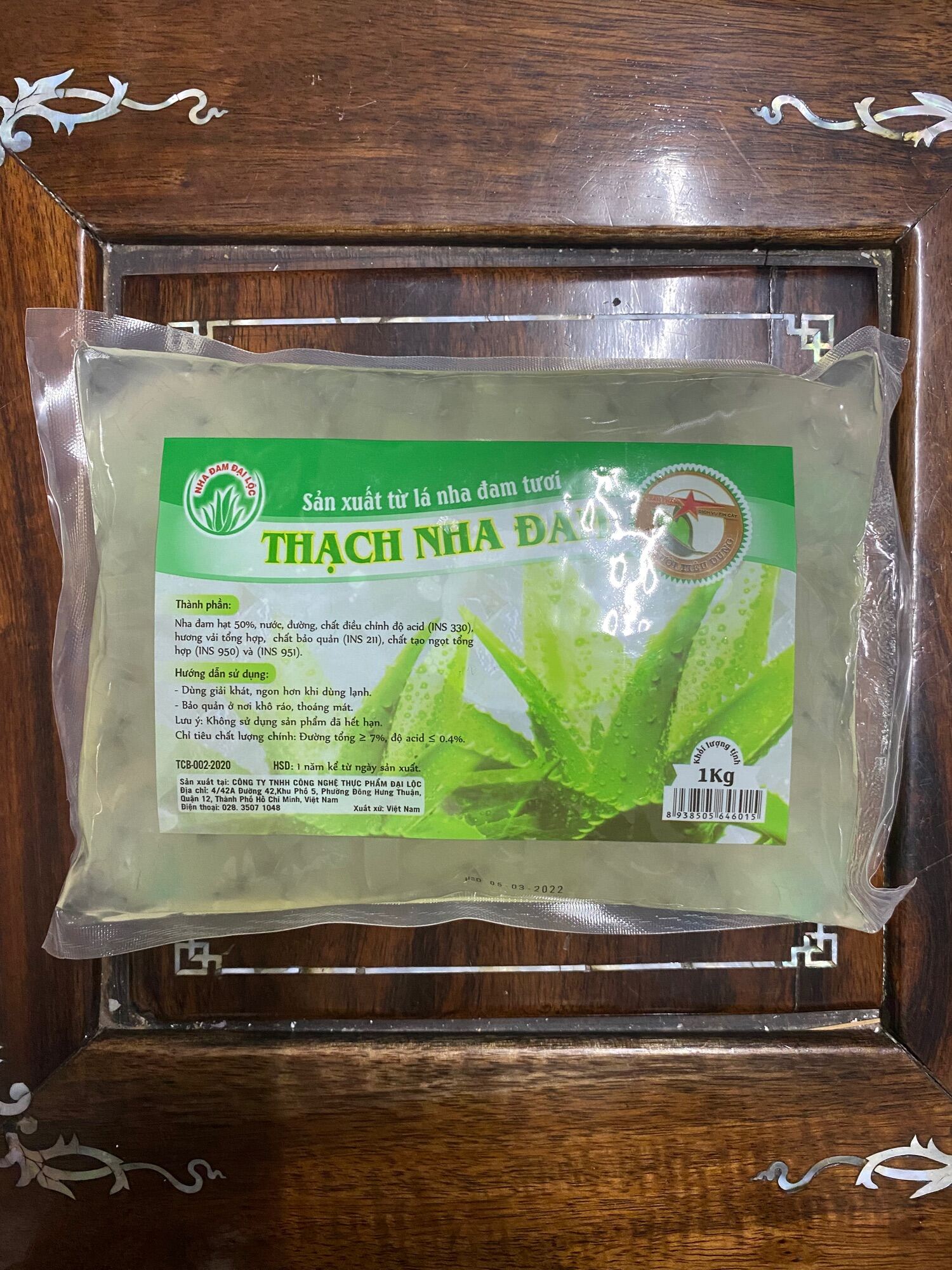 Thạch Nha Đam Đại Lộc hạt nhỏ (1kg)