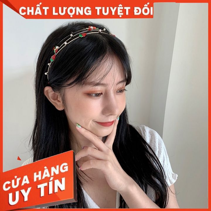 🍓🍓🍓🍓Cài tóc dâu tây xinh xắn
