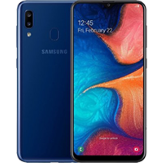 SAMSUNG A20 MÁY BAO ĐẸP CHẠY MƯỢT 3G/32G.