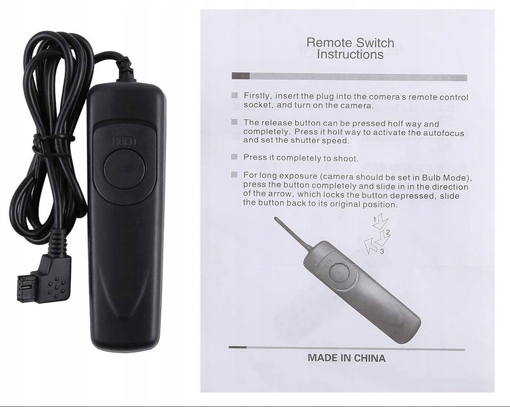 Dây bấm mềm (shutter release) RM-VPR1 RM - S1AM cho máy ảnh Sony