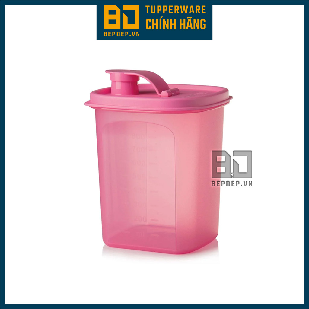 Bình Tupperware Slim line Pitcher 1L - Bình đựng kín khít, đa dụng, nhiều màu