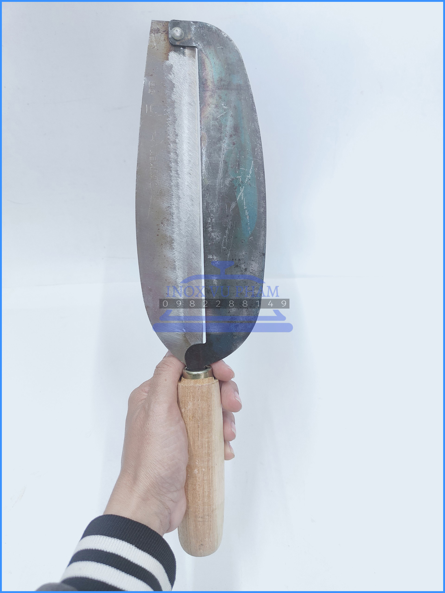 Dao bào / dao 2 lưỡi thép cán gỗ dùng bào gọt vỏ rau củ quả