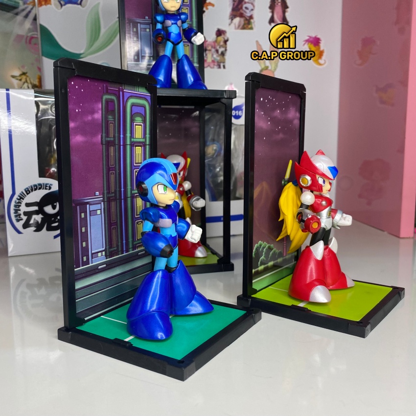 Mô hình Megaman Rockman và Zero Đồ chơi tuổi thơ 8x 9x