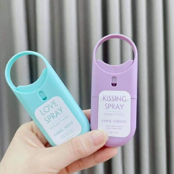 Xịt Thơm Miệng love spray- kissing spray 10ml giá rẻ