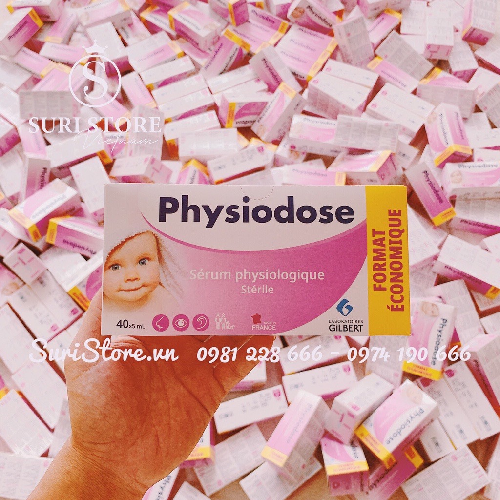 Nước muối Physiodose Pháp