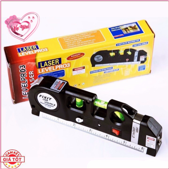 Thước Đo Laser Nivo/ Căn Mực 4in1 Laser Level Pro 3