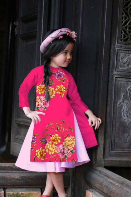Baby Girl's Ao Dai. Not Included
