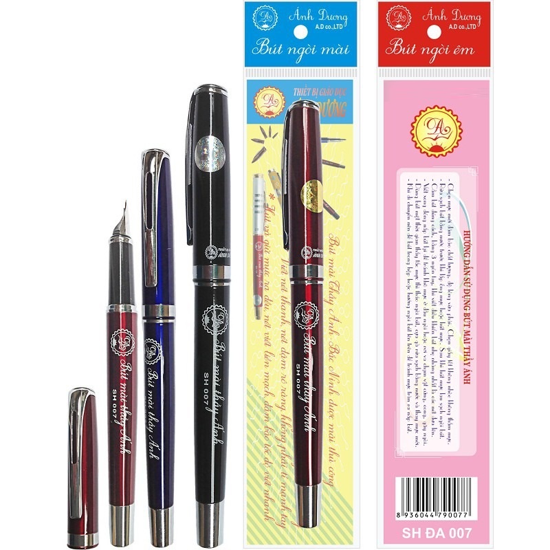 Bút mài thầy ánh - sh007 - ngòi thanh đậm