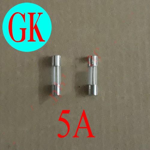 [20 cái] Cầu chì ống 5x20 - 5A