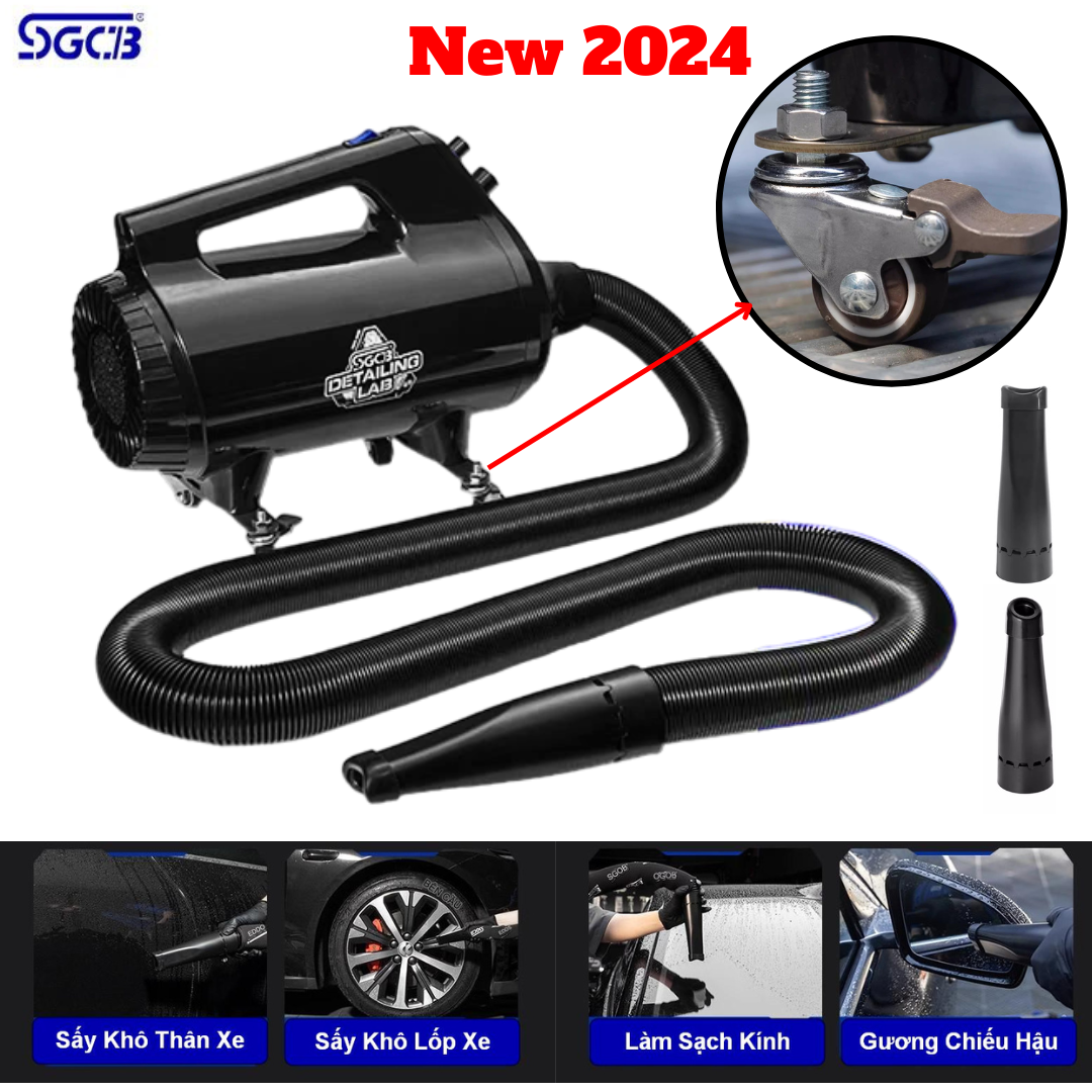 Máy thổi khí nóng khô xe ,khoang máy sgcb 2800w sggf089