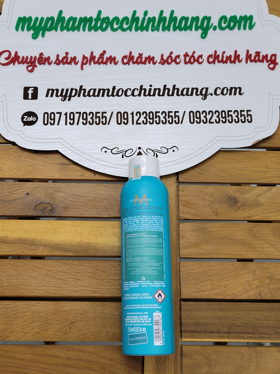 XỊT TĂNG PHỒNG MOROCCANOIL ROOT BOOST 250ML