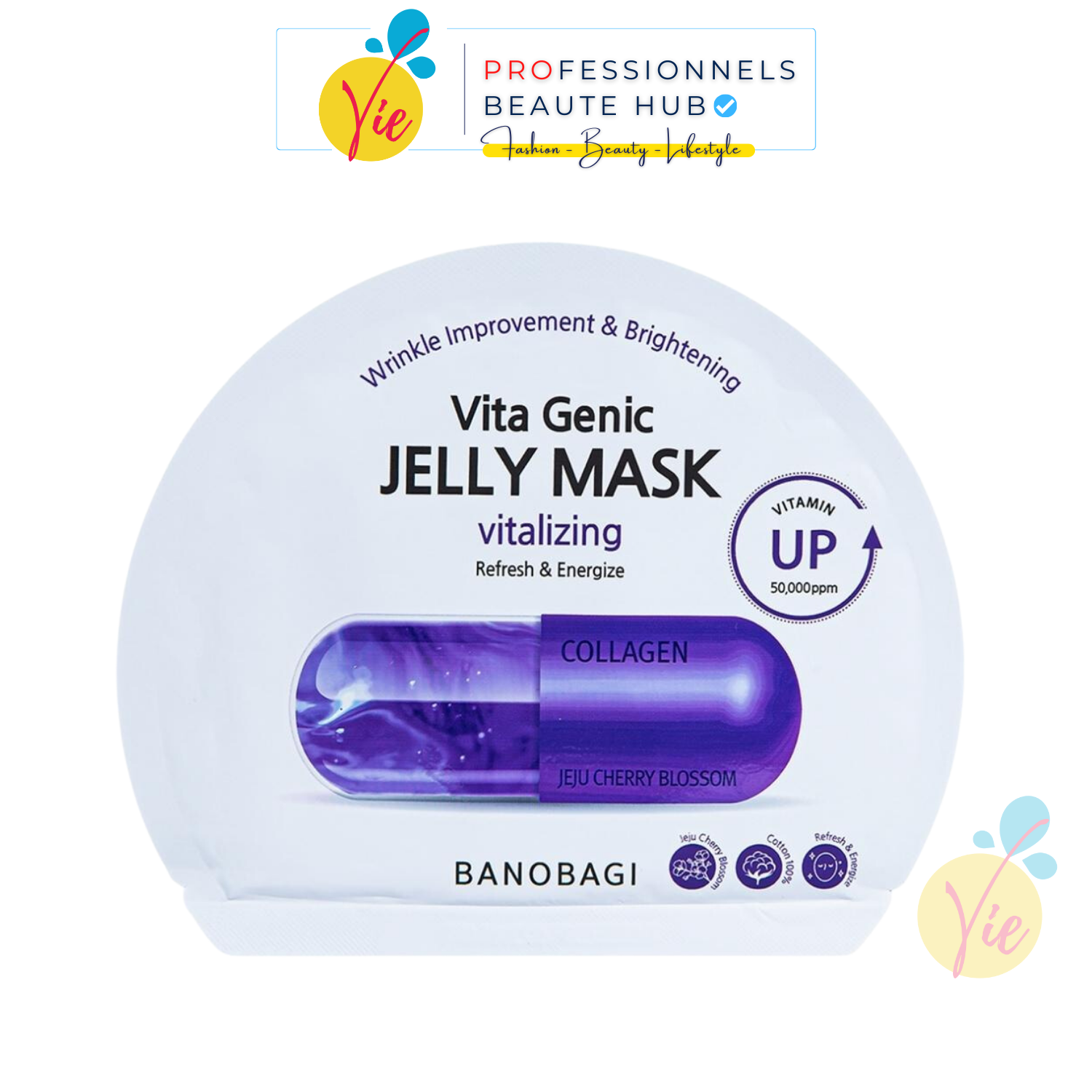 Mặt Nạ Cấp Ẩm, Phục Hồi Và Hỗ Trợ Dưỡng Sáng Da Banobagi Vita Genic Jelly Mask 30ml