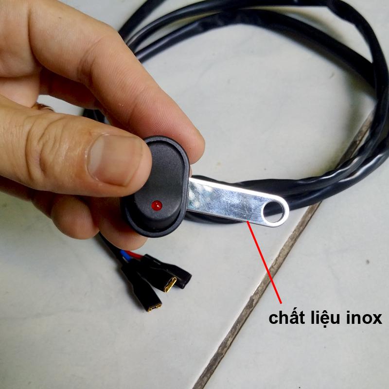 Công Tắc Led chân ốc cho xe máy NK081