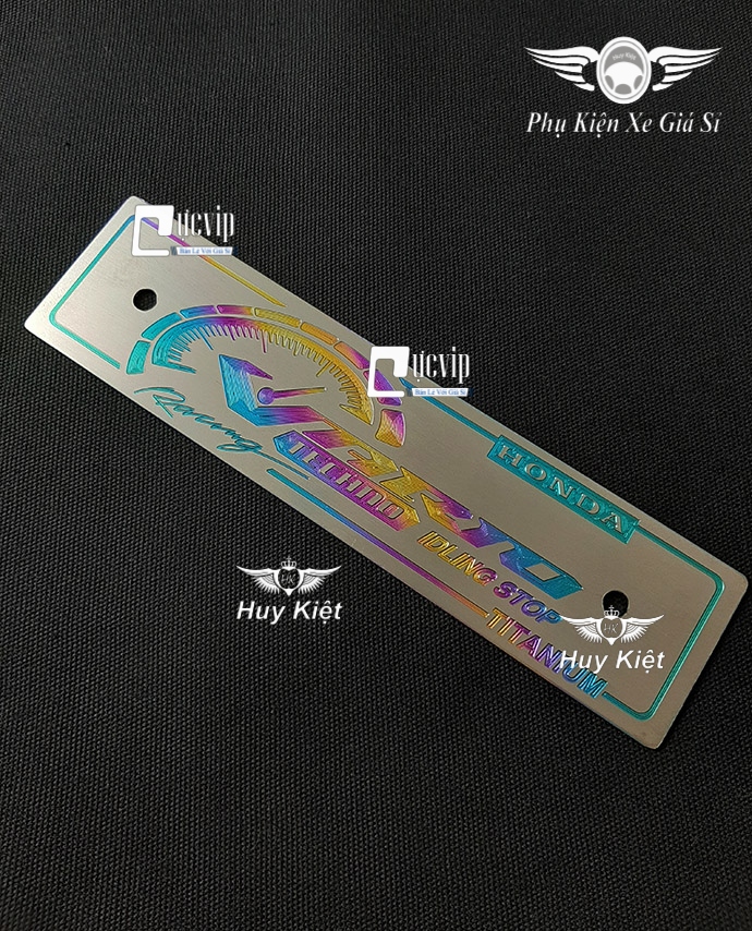 [HCM]Bảng Tên Vario Titan (Mẫu Titan Điện Phân) MS3478