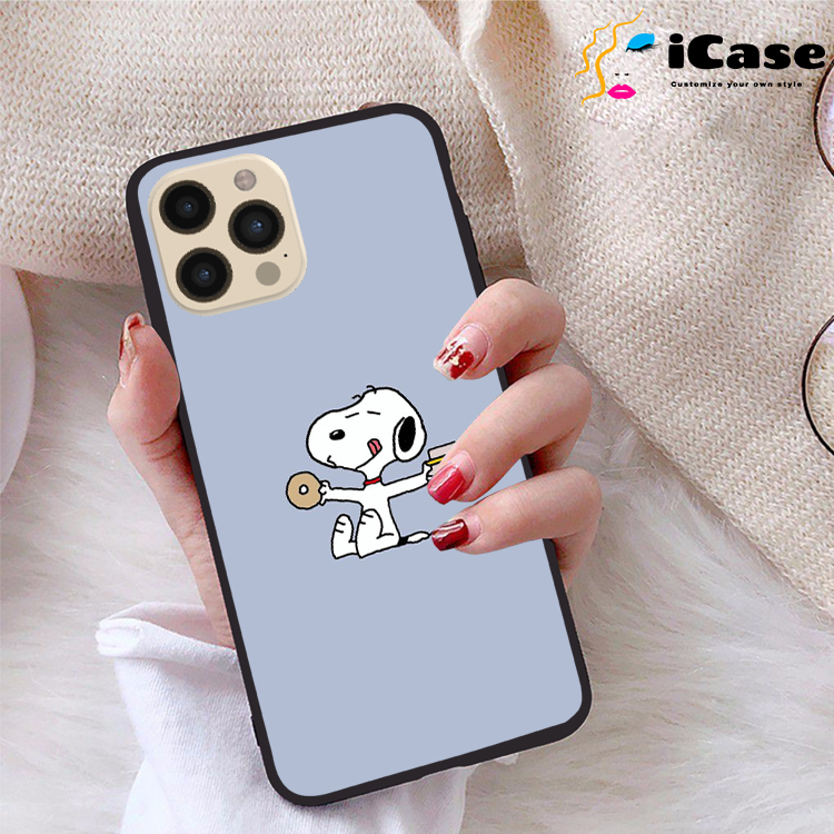 Ốp lưng iPhone 12 Pro Max viền dẻo TPU BST Snopy