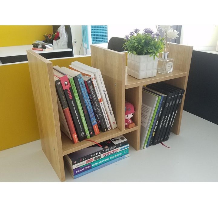Gía sách kệ sách để bàn bằng gỗ
