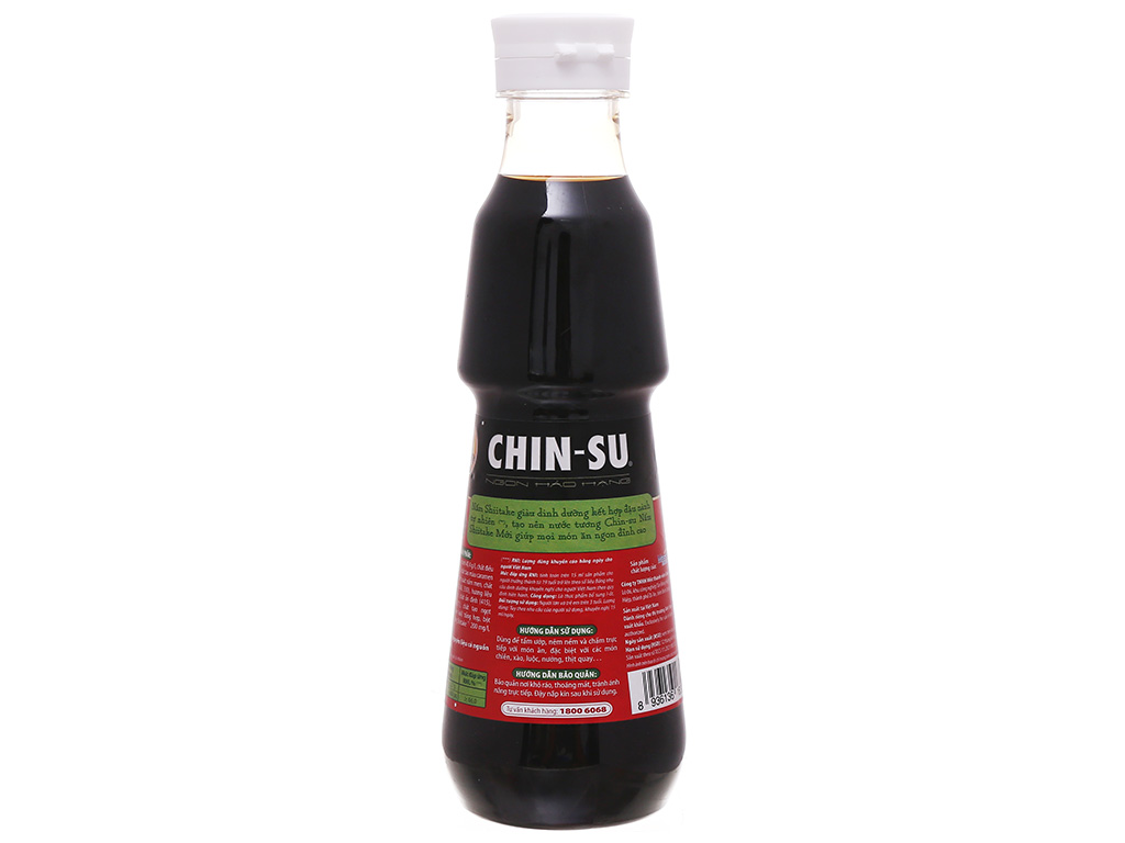 CB 2 CHAI Nước tương Chinsu nấm Shiitake chai 330ml 63017