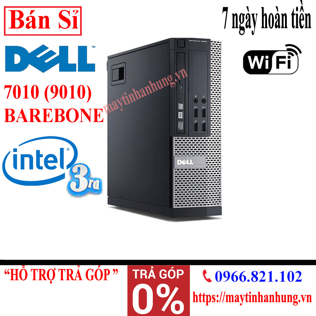 Case máy tính Dell 3050 Barebone Chipset H110 Gen 6, Gen  7