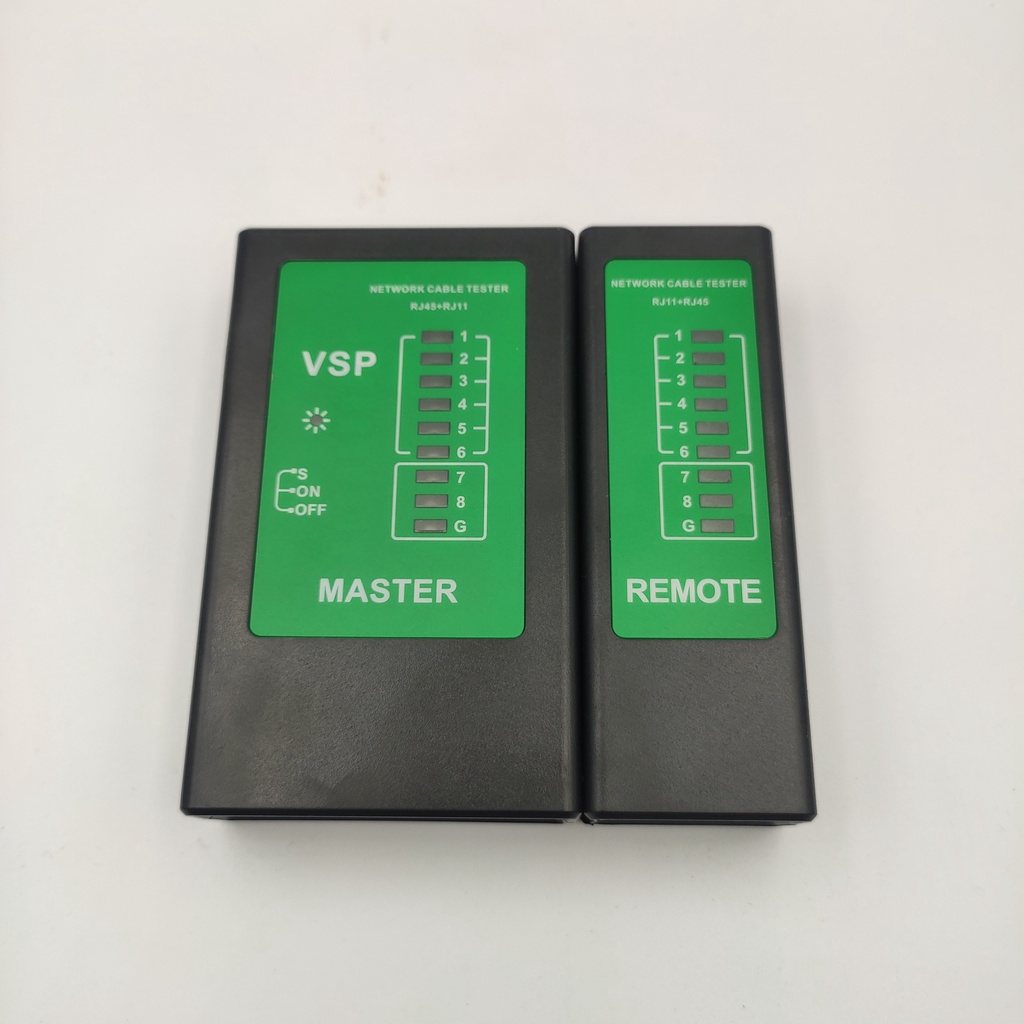 Rj45 Vsp Network Cable Test Box with Free Battery