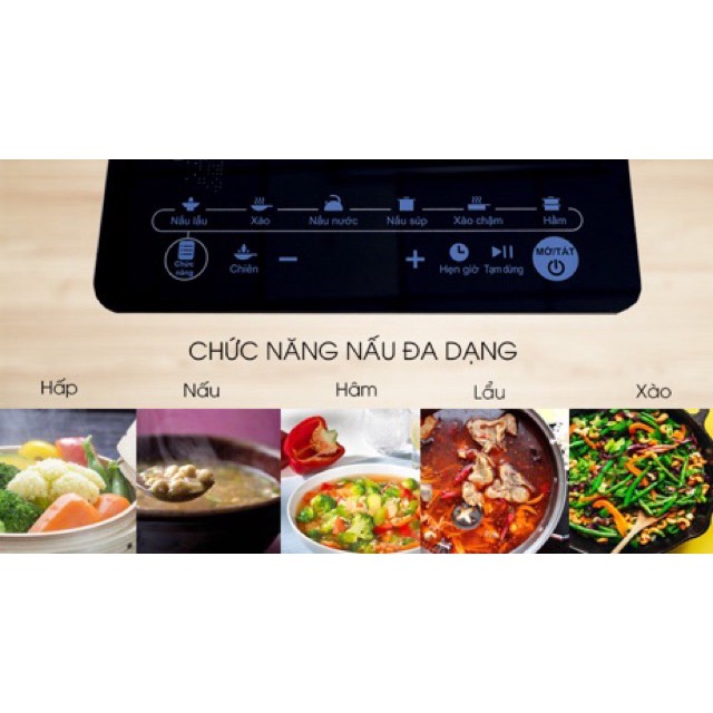 Bếp điện Từ Media MI-T2117DC