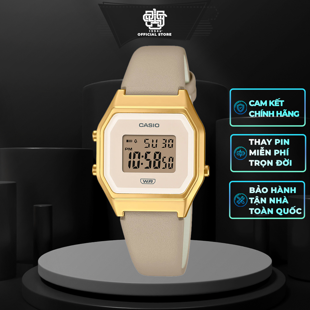 Đồng hồ Nữ CASIO LA680WEGL-5D Hàng chính hãng