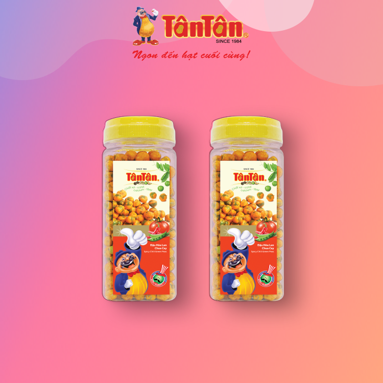 Combo 2 hũ Đậu Hòa Lan Chua cay (190g/hũ)